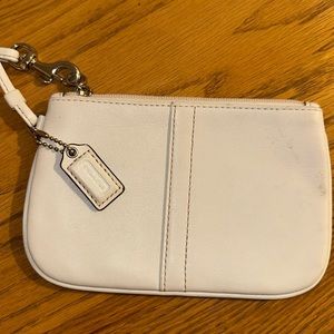 Coach mini wristlet